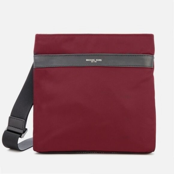 Michael Kors Other - Michael Kors Kent Medium Nylon Flat Crossbody Bag NWT